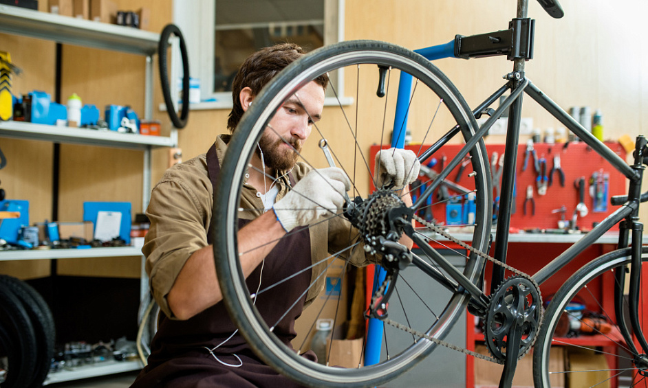 Sells sale repair maintenance rental bicycles 74 1