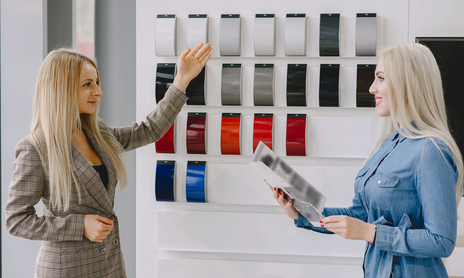 Showroom creation interior design Metz 1